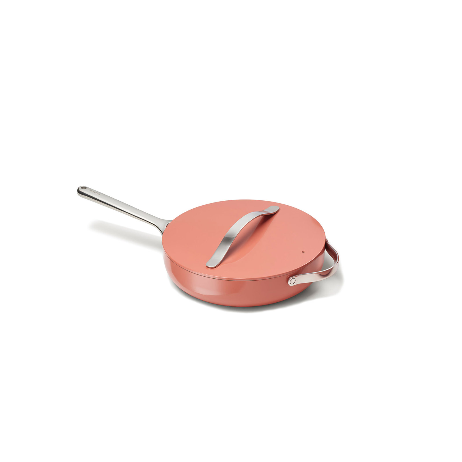 Caraway 4.5Qt Nonstick Ceramic Saute Pan W/ Lid, Perracotta