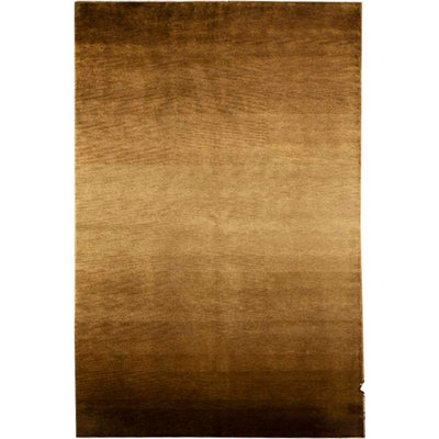 Hand-Knotted High-Quality Brown Area Rug
