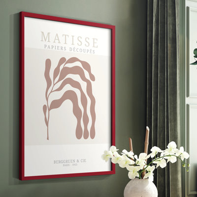 Matisse CD XXXII, reproduction encadrée - bois massif