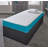 Cooltouch Essentials Wave Teal Blue Micro Quilted Hybrid Memory Foam Spring Mattress-651968914