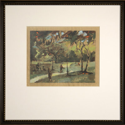 Park Musings Print by Daughdrill
