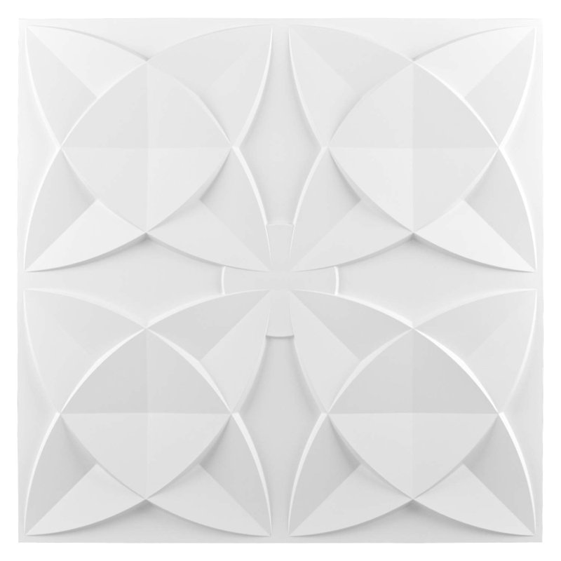 2 pi X 2 pi Carreaux de plafond à coller, carreaux de plafond imperméables en PVC pour la décoration intérieure, paquet de 12