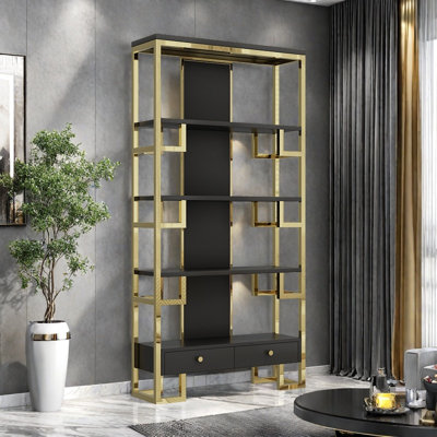 A light luxury and elegant bookcase