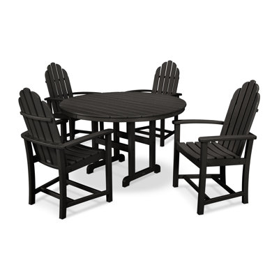 Ensemble repas 5 pièces POLYWOOD Classic Adirondack