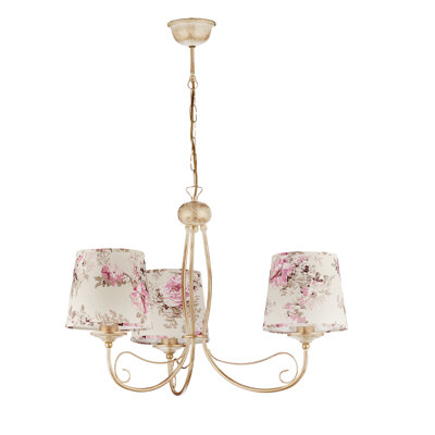 Garvey 3 - Light Shaded Chandelier