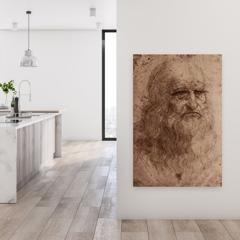 Autoportrait, impression d'art classique 1515, 48" H x 32" W