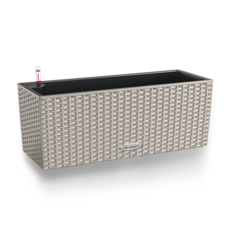 Balconera Window Box Planter, 19 cm H x 50 cm W x 19 cm D, Sand Brown