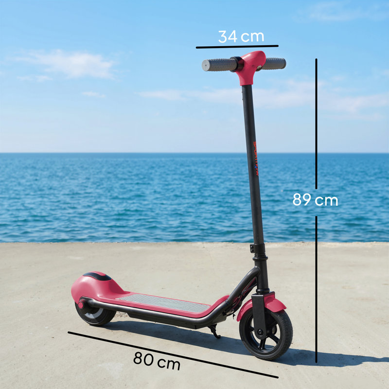 HOMCOM Electric Scooter, Pink
