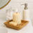 Creative Home Natural Champagne Marble Boat Shaped Candle Holder Tray Accessory Organize Tray Bathroom Countertop Organizer-1029668080-1029668077