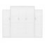 Lit escamotable avec deux garde-robe et tablette de rangement-739529742