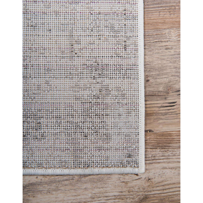 Pokorny Ikat Indoor Rug, Square 5'
