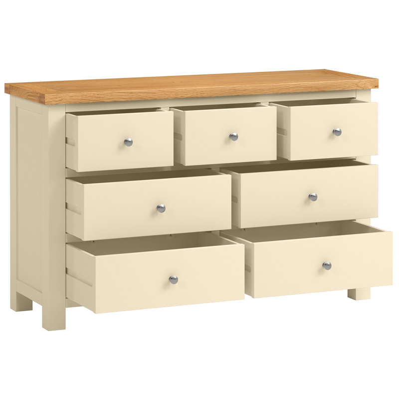 Oxford 125 cm W Chest of 7 Drawers