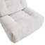 Fauteuil inclinable manuel pivotant et oscillant de 33,1 po de largeur (ensemble de 2)-1832611505
