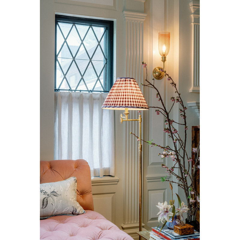 Lafayette 1 - Light Candle Wall Light, Aged Brass