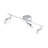 Colona 22'' 3 -Light Fixed Track Track Kit with Adjustable Head