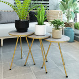 Ensemble de tables basses 3 pièces Etholle