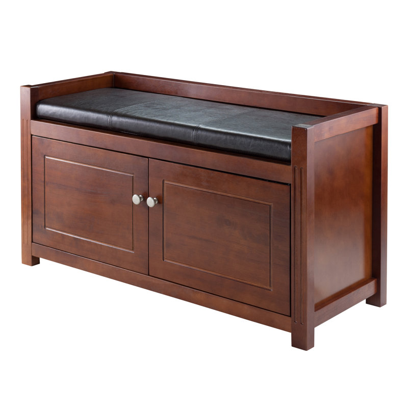 Banc de rangement en bois Gillard