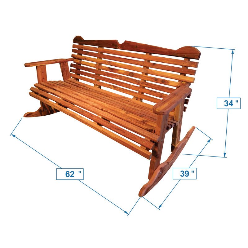 Chaise berçante Ozark Mountain