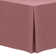 Ultimate Textile Fitted Polyester Tablecloth Rectangular Tables