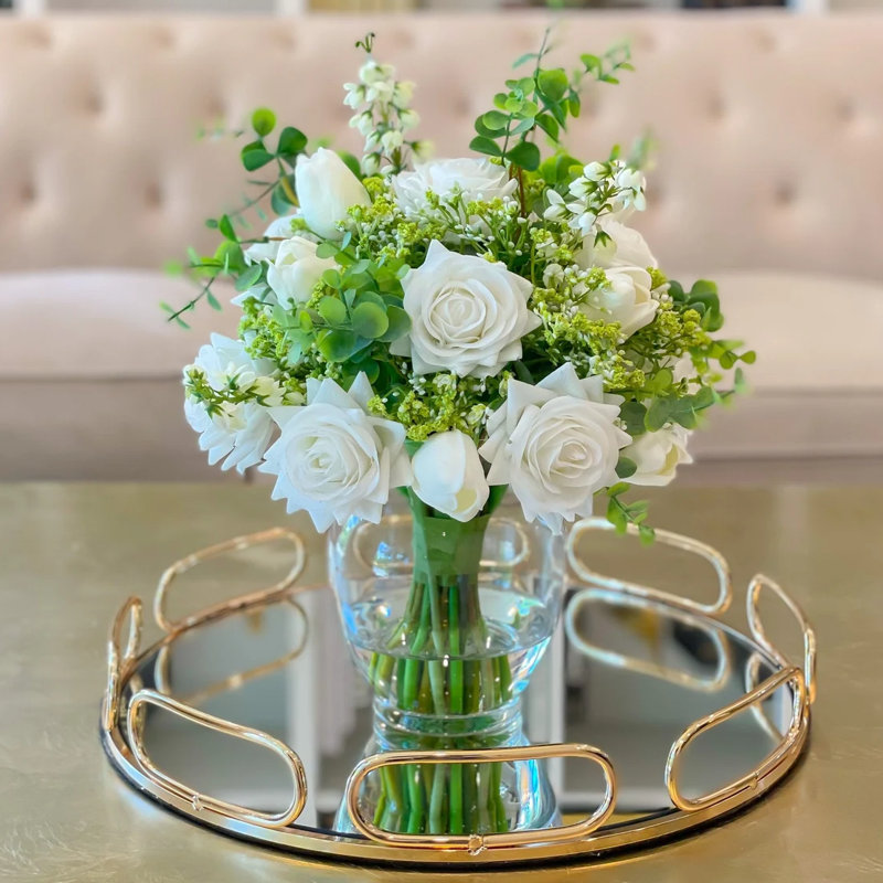 Rose Arrangement in Vase