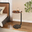 Tray Top Pedestal End Table
