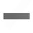19.68"Concrete Vessel Rectangular Modern Dark Gray with Patterns Bathroom Sink