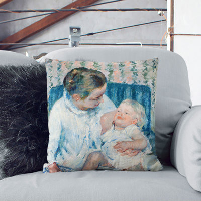 Mother And Child Vol.2 Square Throw Cushion