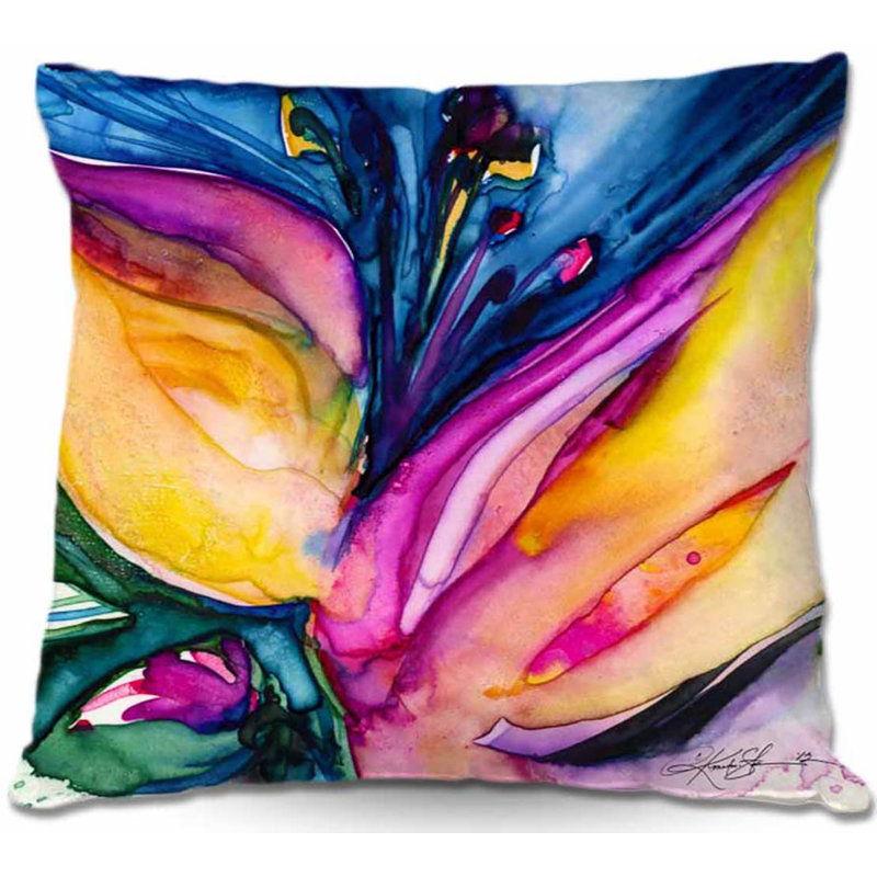  Coussin Couch Soul Flower 36, 20 po x 20 po