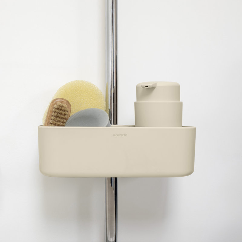 Brabantia ReNew Shower Caddy, Soft Beige