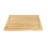 CONSDAN Wood Cutting Board for Kitchen, 16 x 12, Soild Birch Wood, Edge Grain, Chopping Board, Butcher Block with Juice Groove, Prefinished with Food-Safe Oil, 3/4'' Thick