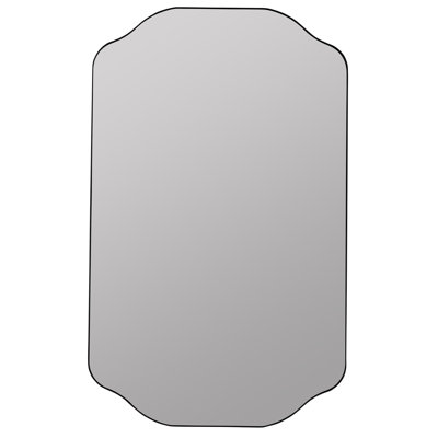 Henry Scalloped Metal Mirror