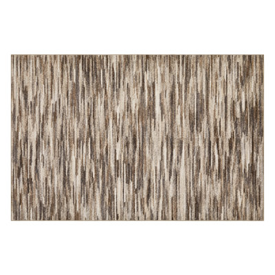 Tapis de couloir à rayures modernes, lavable à la machine, envers antidérapant en TPR pour planchers de bois franc