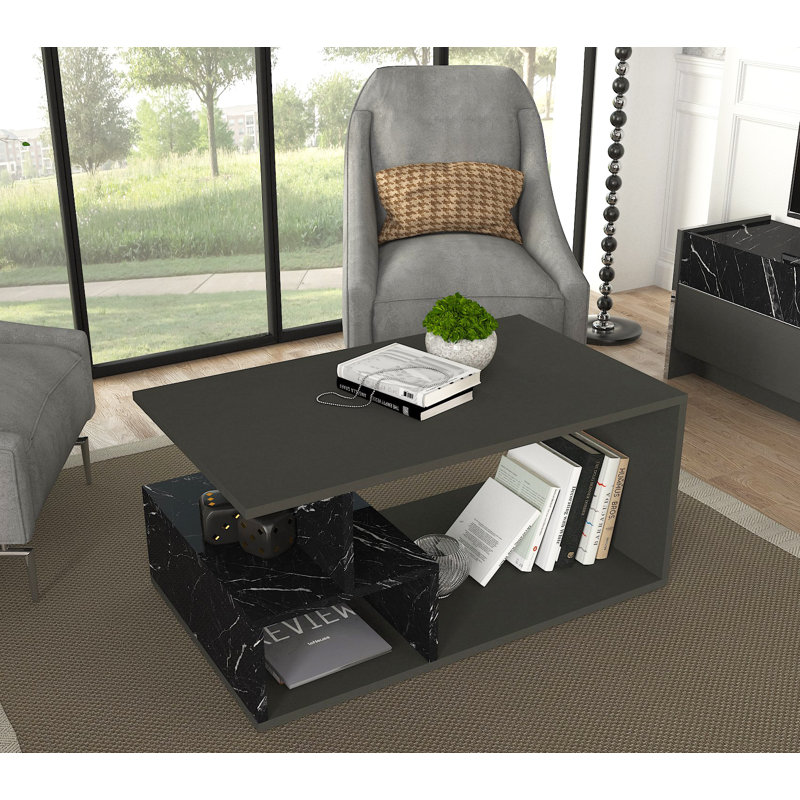 Kiara-Rae Floor Shelf Coffee Table