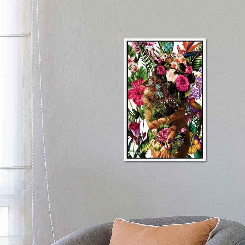 My Sanctuary by Yvonne Coleman Burney - Print on Canvas, 66.04 cm H x 45.72 cm W, White Framed
