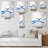 3D Wave of Water Splash - Modern Wall Clock-1165090317