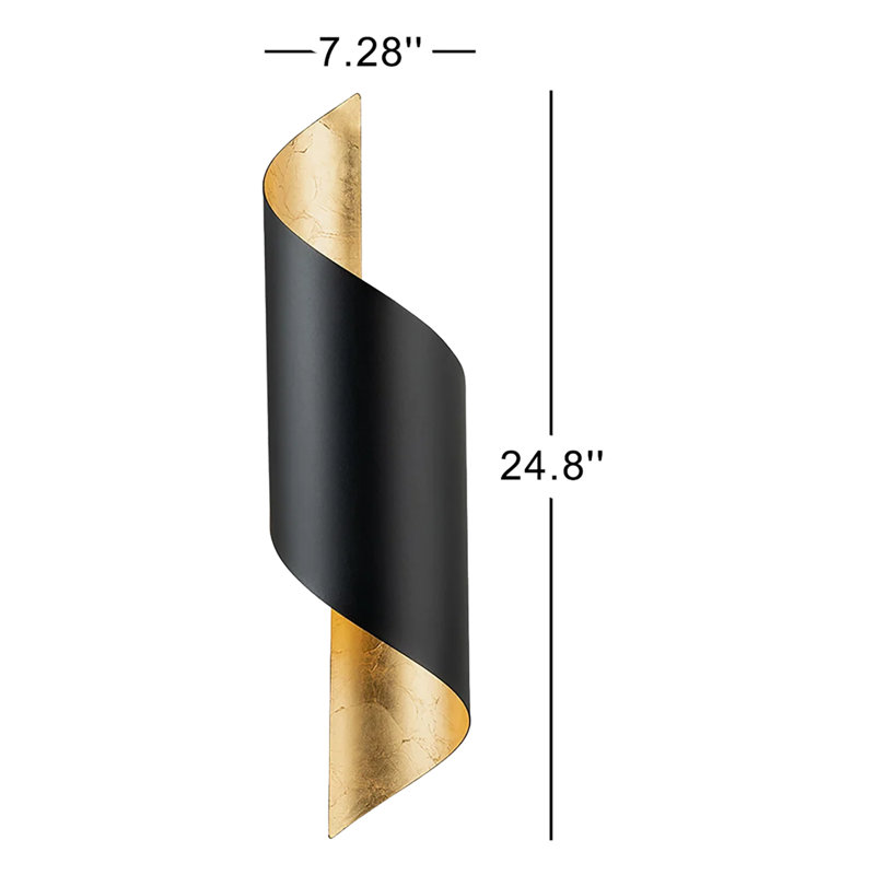 Avfesh Steel Flush Mounted Sconce