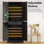 Armoire de rangement 71 po avec 4 tablettes réglables et tiroir-683284634