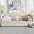 Velvet Daybed with Extended Pop Up Trundle-1126601965