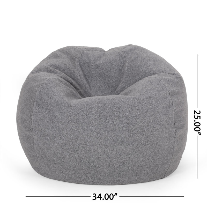 Kavel 3 Foot Rounded Bean Bag