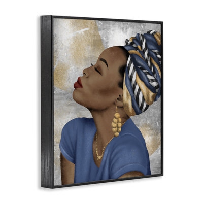 Illustrious Discovery Female Portrait Giclee Art, design by Marcus Prime