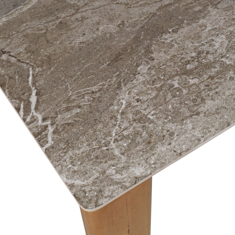 Sierrafina Refined Rustic Modern 66" Sintered Stone Dining Table