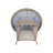 Round Outdoor Dining Table , 48 " W 48 " D