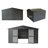 Backyard Storage Shed With Galvanized Steel Frame & Windows-111475232-111475234