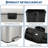 5.3 Gal (20L) Slim Rectangular Stainless Steel Step Trash Can with Soft-Close Lid, Fingerprint-Proof, Removable Inner Bucket & Anti-Slip Base – Silver-136836272-136836278