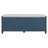 Rustic Storage Bench With Removable Cushion, Woven Rattan Doors & Adjustable Shelves For Entryway-749691898