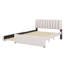 Lit plateforme tapissier avec lit gigogne-147892200
