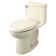 American Standard Compact Cadet 3 Flowise 4 Toilet with Seat Elongated Chair Height