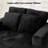 53” Corduroy Chaise Lounge Indoor, Modern Sleeper Couch Chair With 2 Pillows For Small Space Apartment Bedroom-1938289850