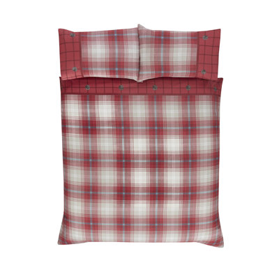 Ceasar Chequered Duvet Cover Set with Pillowcases