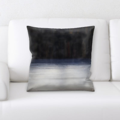 Housse et insert de coussin carré flouté